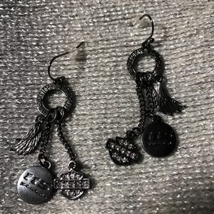Harley Davidson Earrings - 115th Anniversary